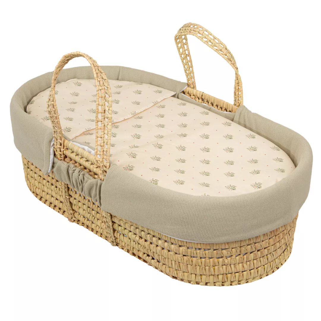 Interior de Capazo Waffle Verde Universal Bimbidreams